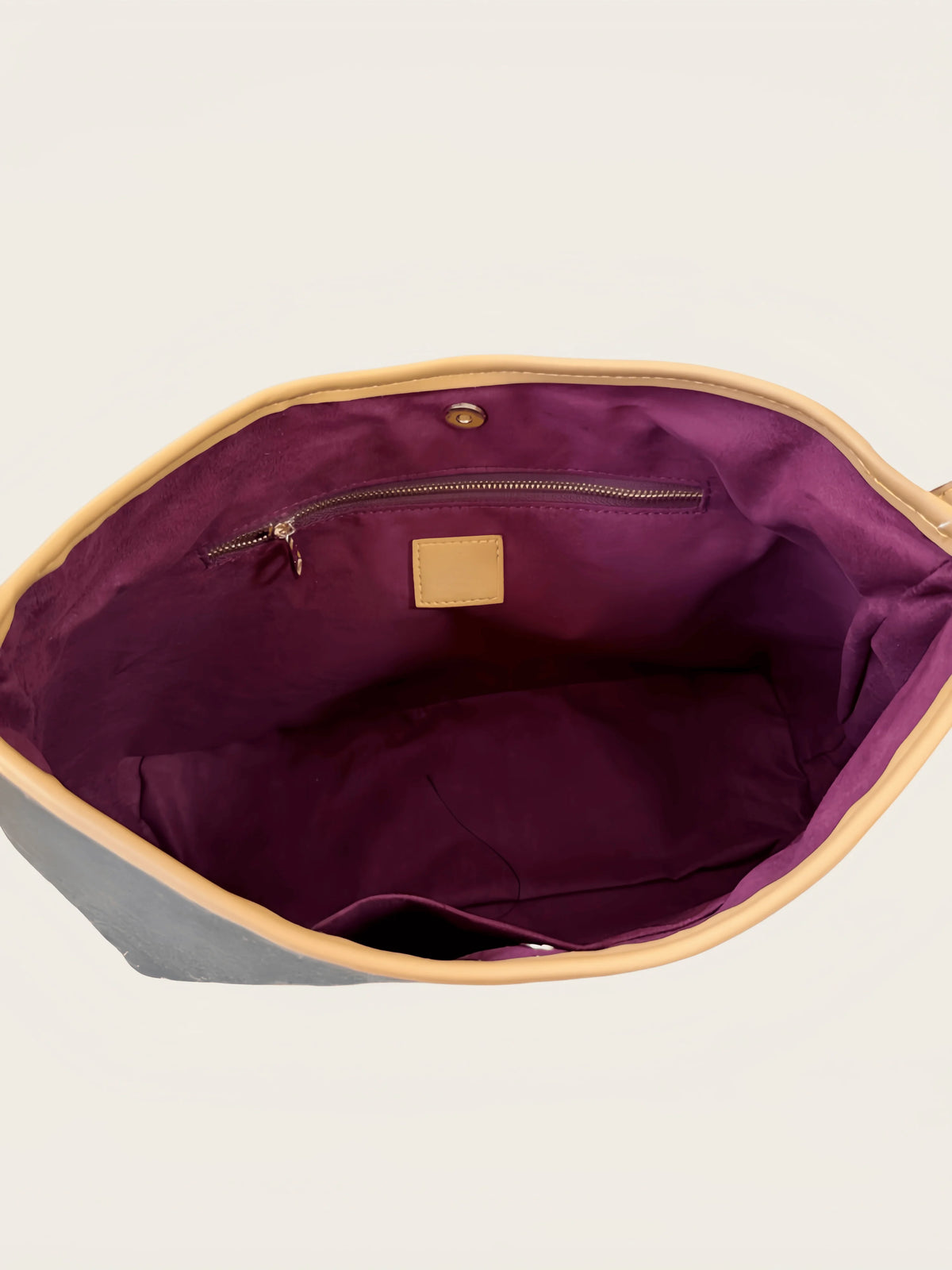 Oversized Square Messenger Bag For Women With Magnetic Buckle