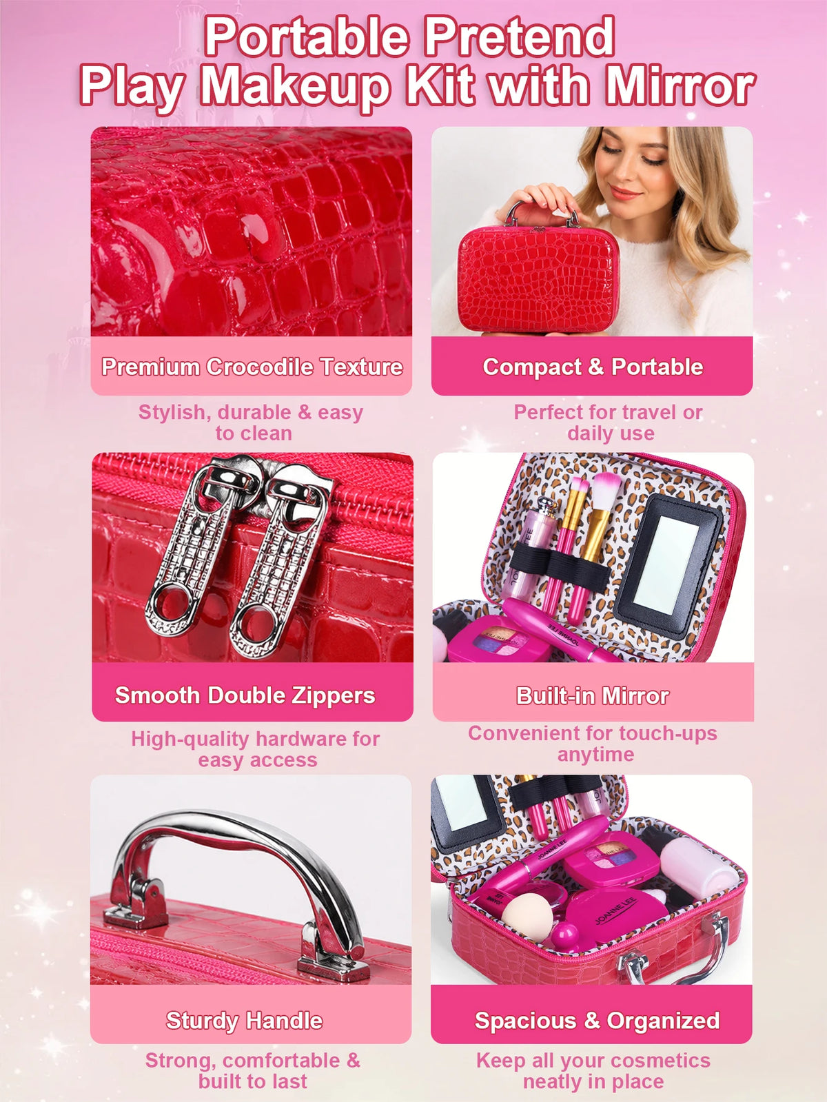 Kids Princess Makeup Set And Birthday Gift For Young Girls