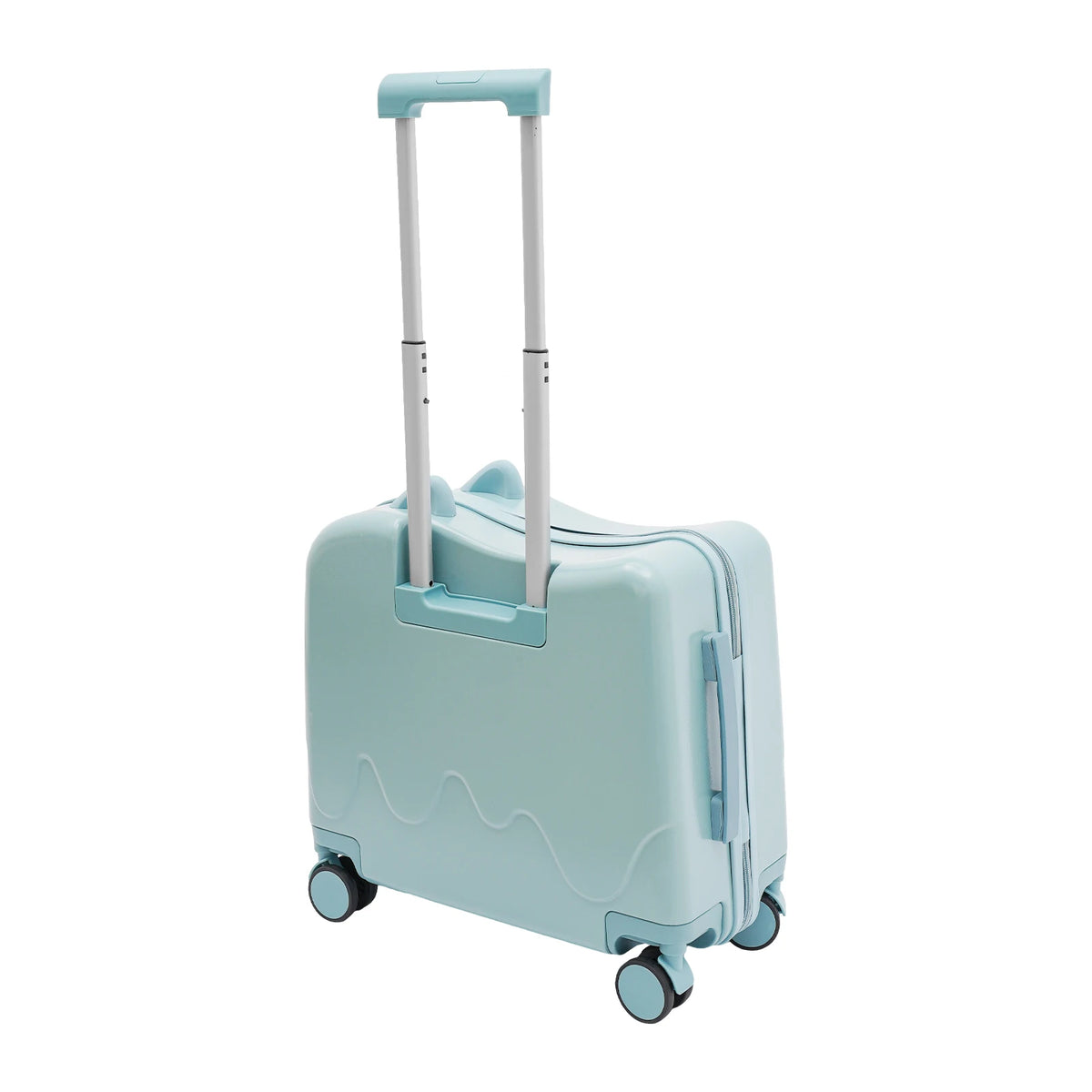 Kids Abs Ride On Suitcase With Secure Zipper Travel