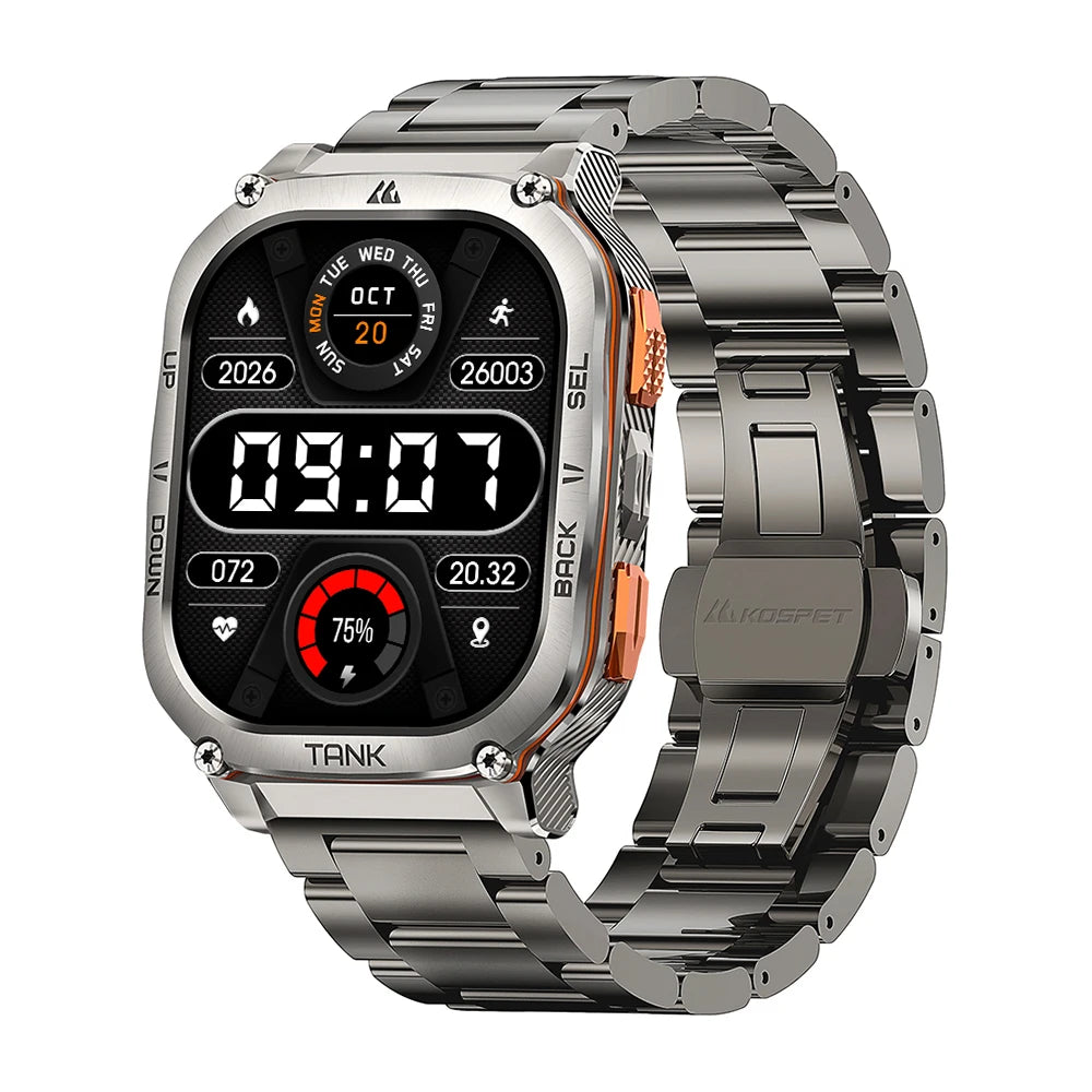 KOSPET Tank M3 Ultra Gps Smartwatch With Amoled Display