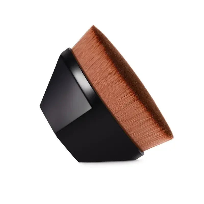 Professional High Density Wool Fiber Foundation Makeup Brush