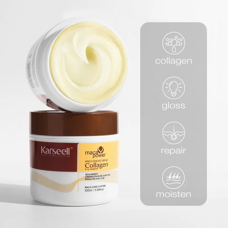 Karseell Collagen Hair Mask Shampoo And Conditioner Repair Set