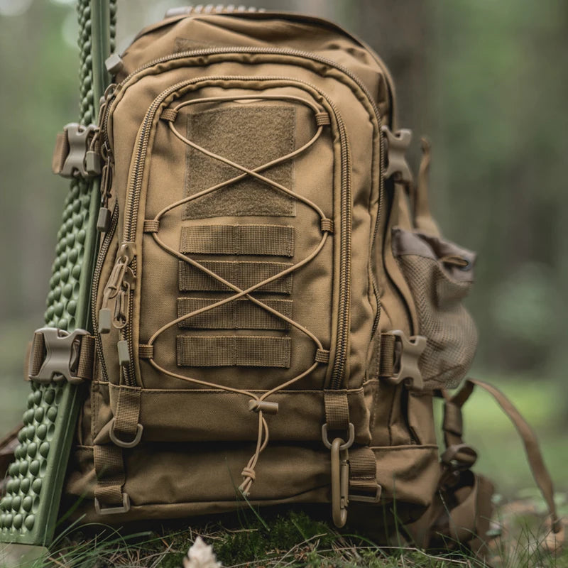 LQARMY Large Capacity 65L Outdoor Tactical Hiking Backpack