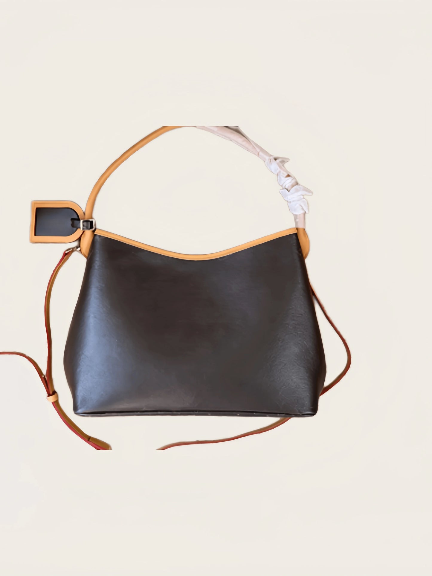 Oversized Square Messenger Bag For Women With Magnetic Buckle