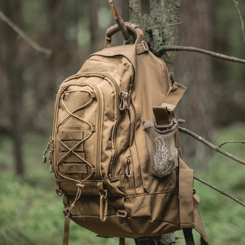 LQARMY Large Capacity 65L Outdoor Tactical Hiking Backpack