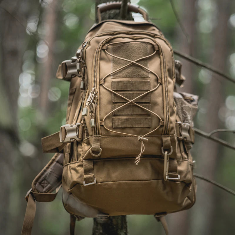 LQARMY Large Capacity 65L Outdoor Tactical Hiking Backpack