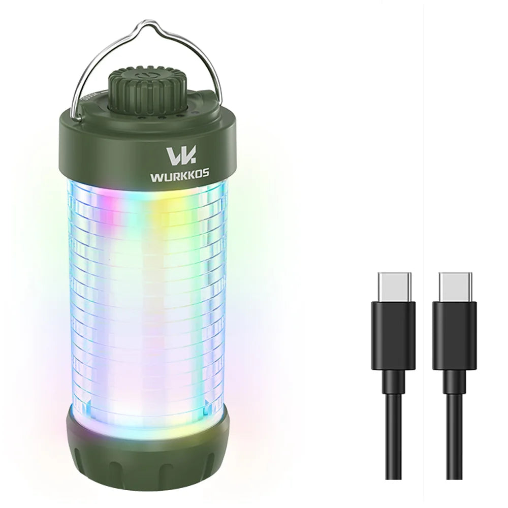 Wurkkos CL01 Mini RGB Rechargeable Flashlight Power Bank 550 Lumens