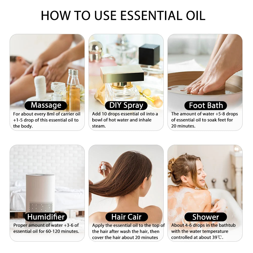 Phatoil Pure Natural Essential Oils For Skin Care And Aromatherapy