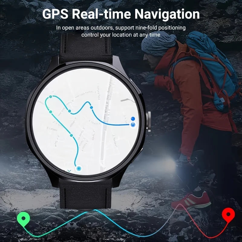 Wo 4G Android Smartwatch Featuring Rotating Camera And Activity Tracker