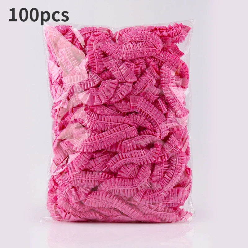 Premium Disposable Waterproof Shower Caps For Home And Travel