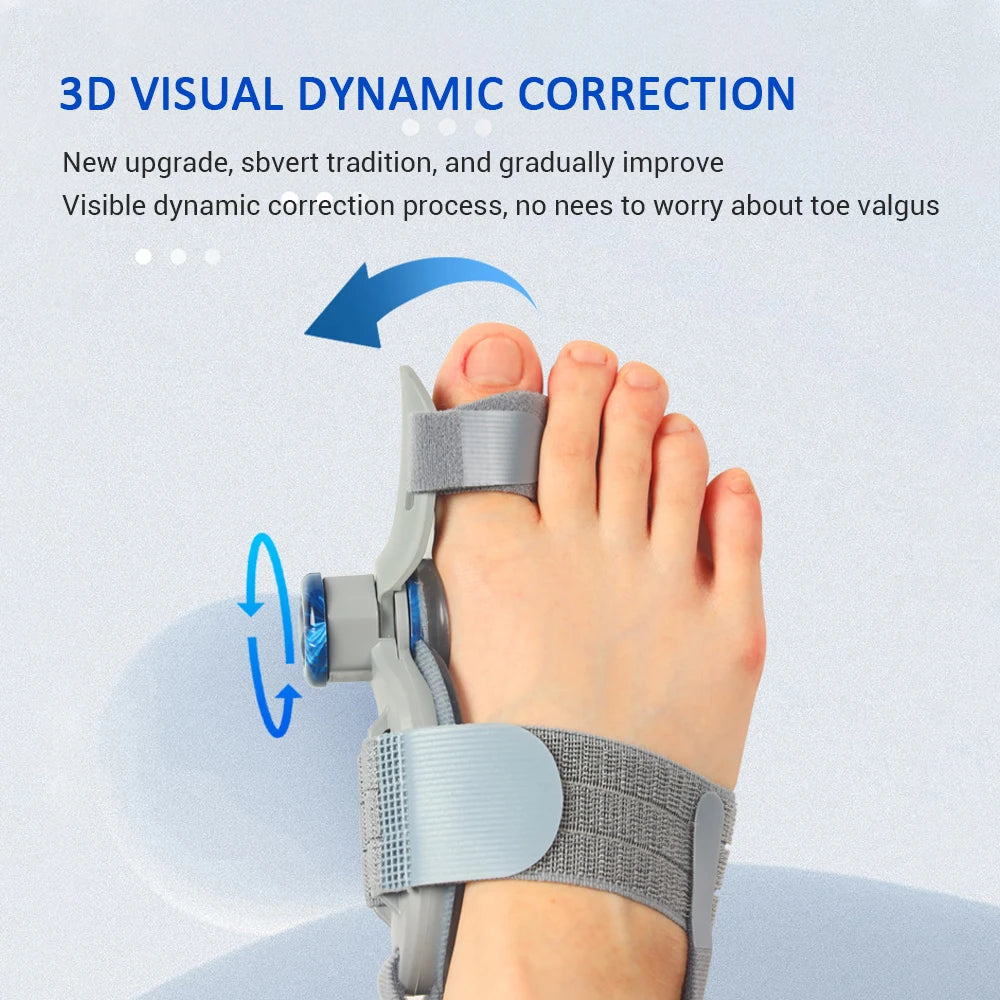 Moajaza Adjustable Bunion Corrector With Toe Straightener Brace