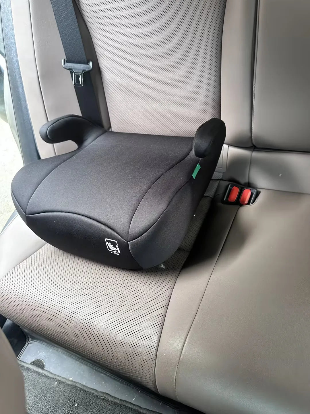 Ergonomic Backless Kids Booster Seat With Belt Position Guide
