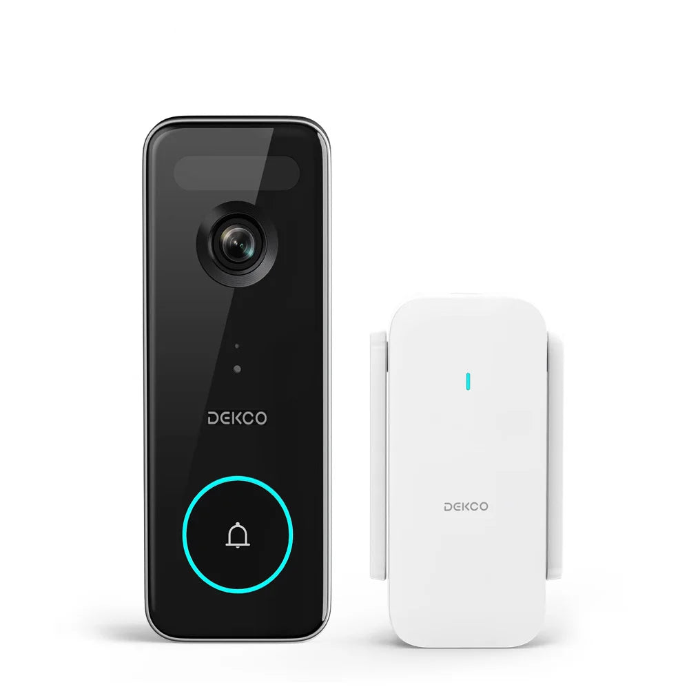 Dekco 5MP WiFi Video Doorbell Outdoor PIR Motion Sensor Audio