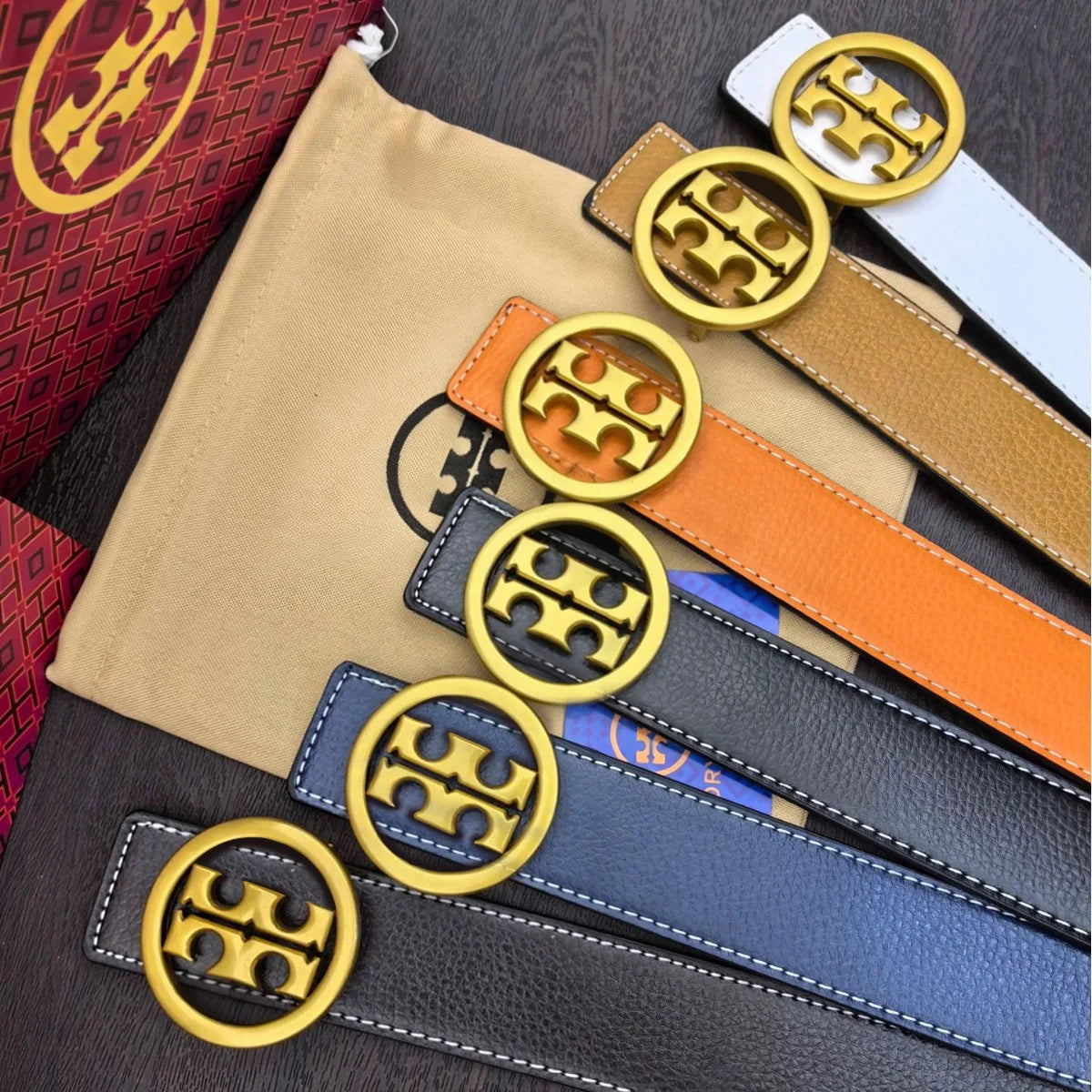 Zuankuo Unisex Classic Leather Belts For Business And Casual Wear