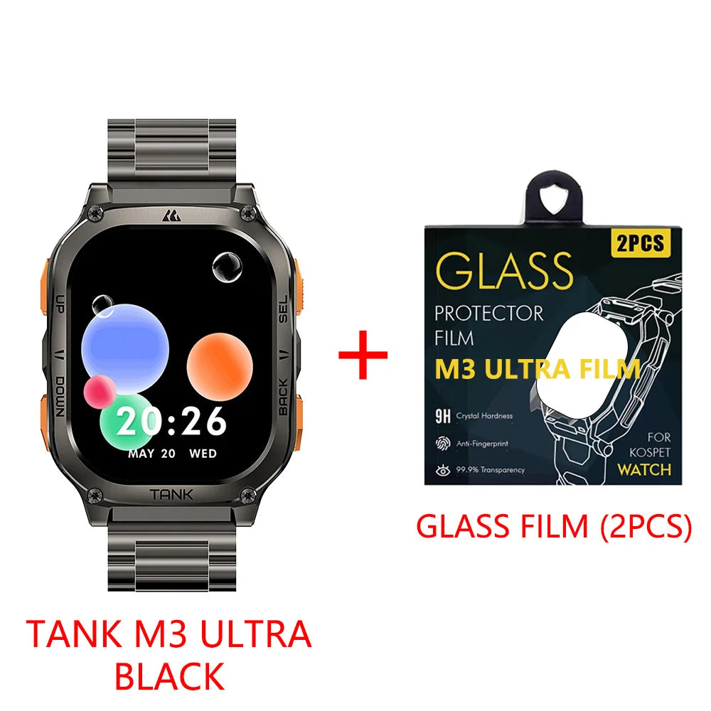 KOSPET Tank M3 Ultra Gps Smartwatch With Amoled Display