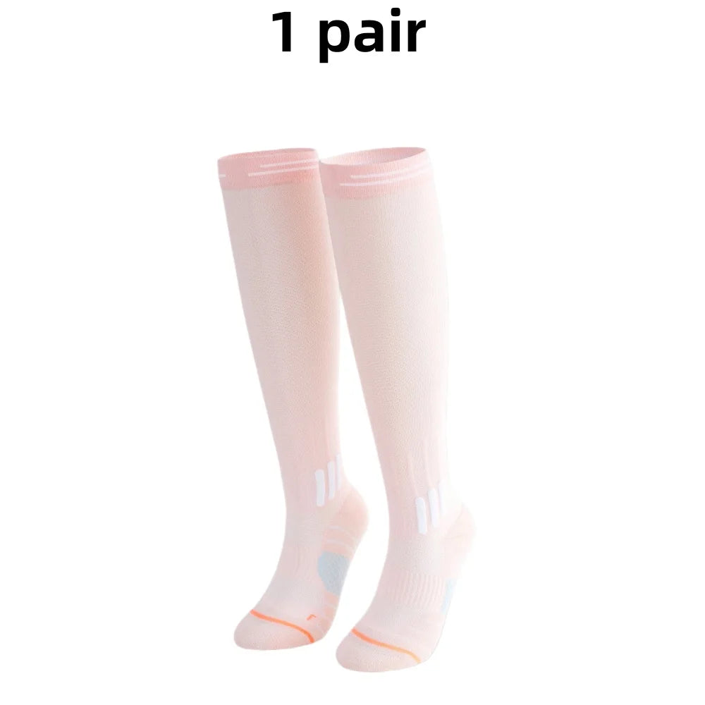 Women Compression Yoga Socks For Summer Fitness Running