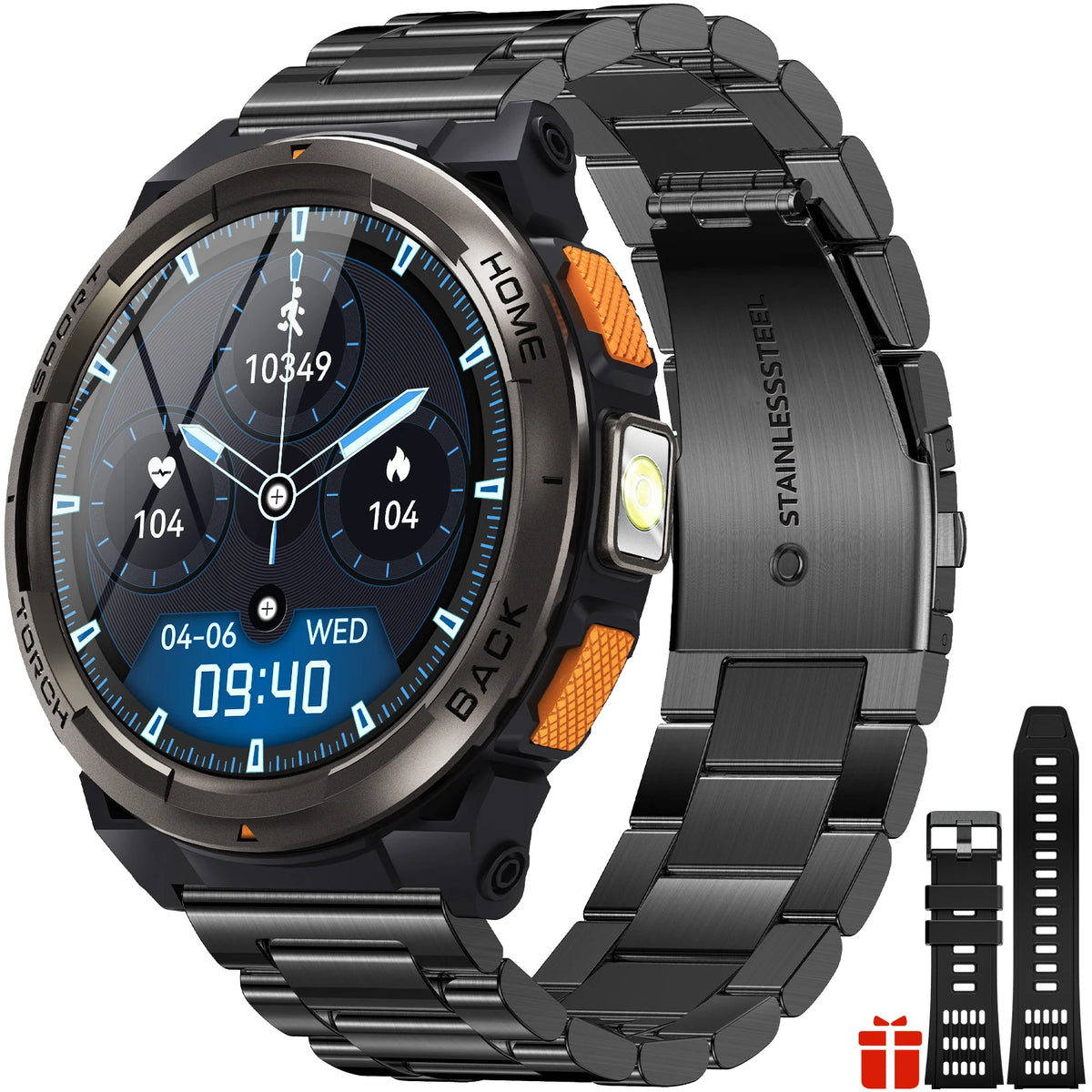EIGIIS KE5 Smartwatch With Compass Barometer And Waterproof Design