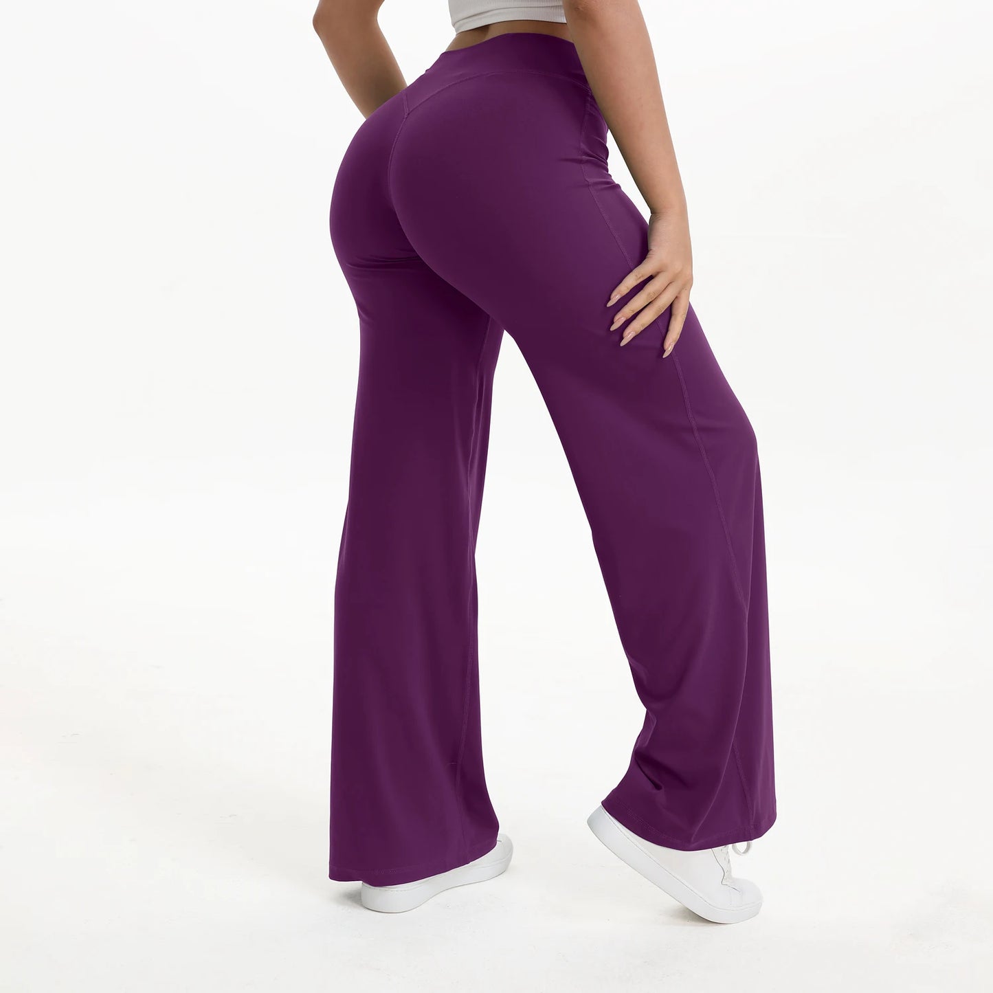 Nclagen SoftMotion Straight Leg Women Yoga Athletic Pants