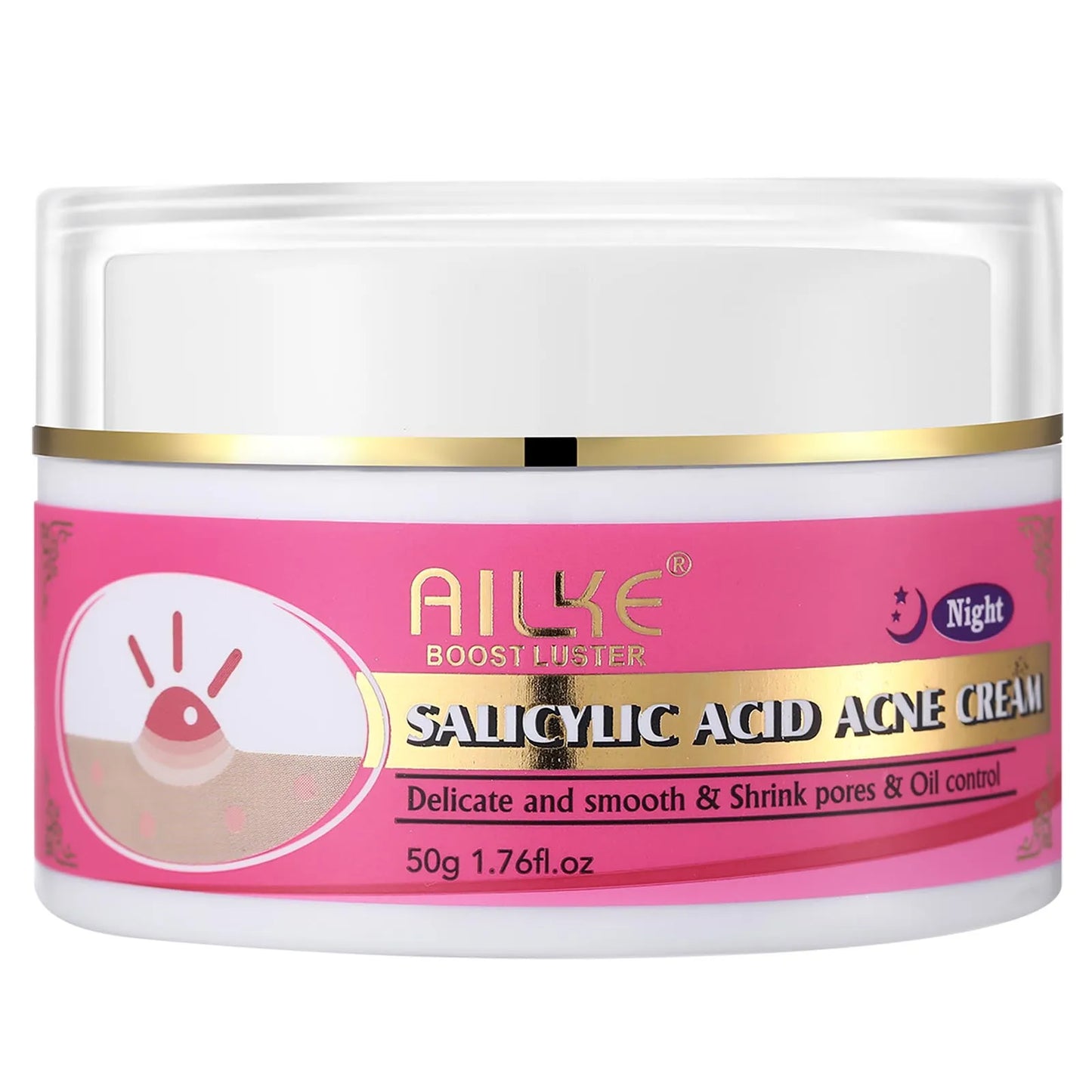 Ailke Organic Anti Acne Face Cream With Oil Control Brightening