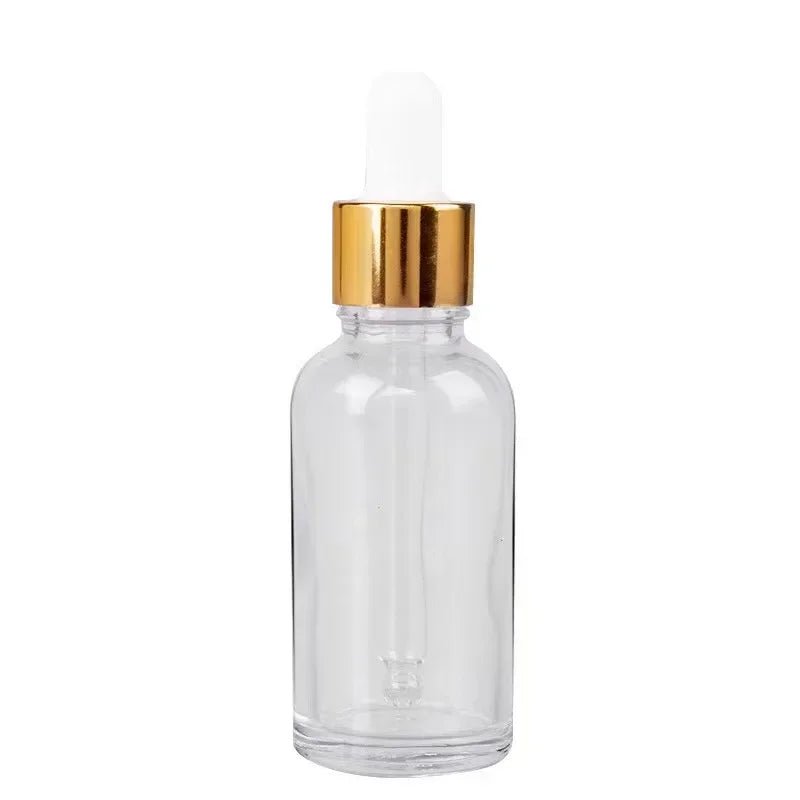 Refillable Glass Dropper Bottles For Essential Oils With Included Funnel