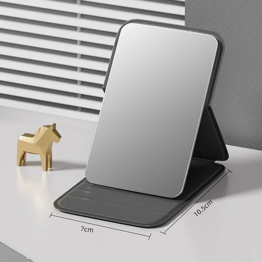 Portable Folding Makeup Mirror For Office And Travel Use