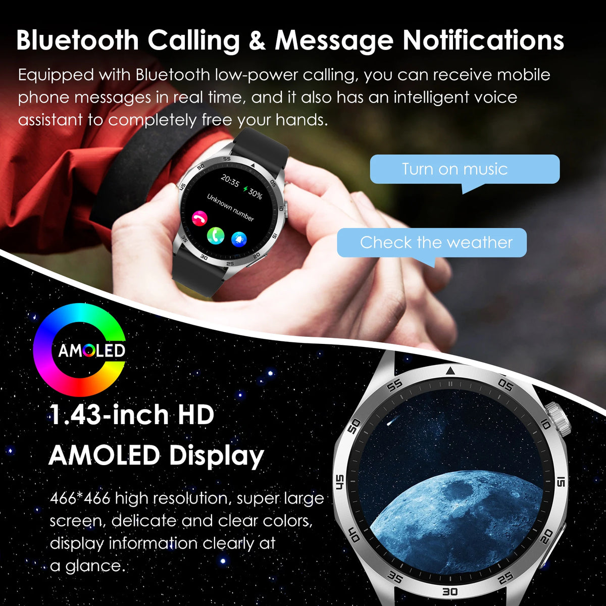 Premium Health Smartwatch With Ecg Ppg And Blood Pressure Monitoring