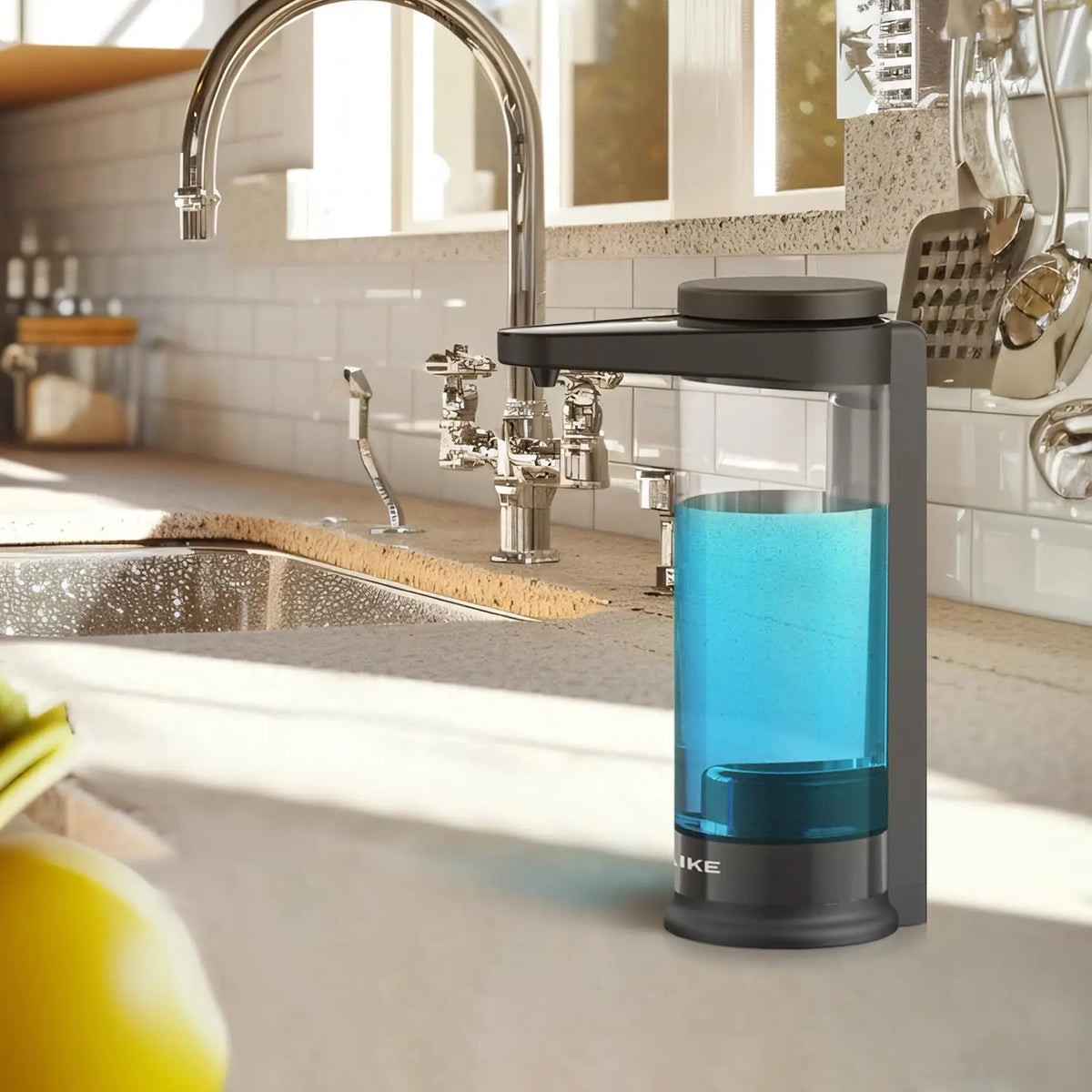 AIKE Automatic Smart Soap Dispenser USB Rechargeable Wall Mount