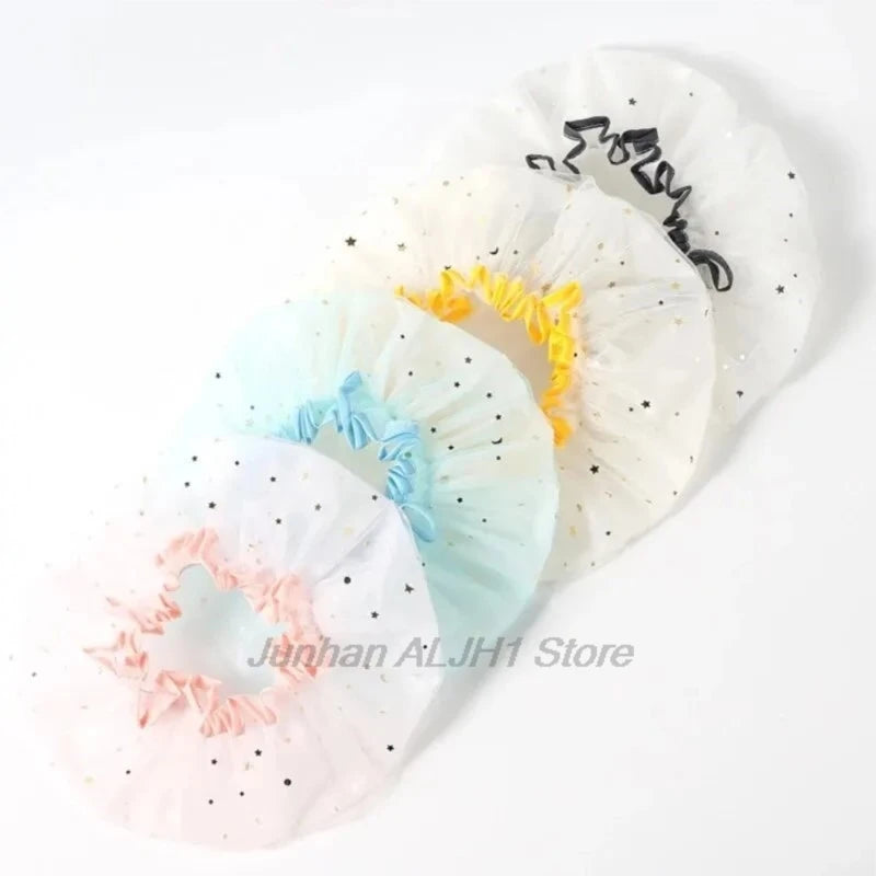 Reusable Double Layer Waterproof Shower Cap For Adults