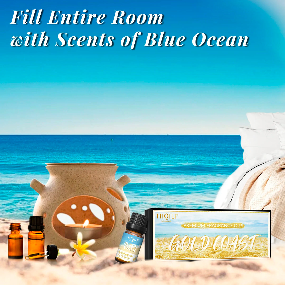 Hiqili Pure Fragrance Oil Set For Home Aromatherapy And Soap Making