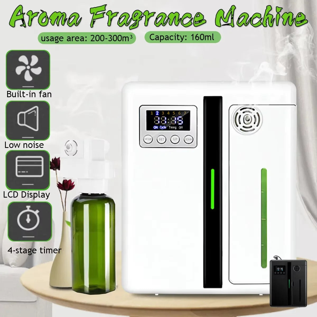 Namste Bluetooth Wall Hanging Aroma Diffuser And Air Freshener