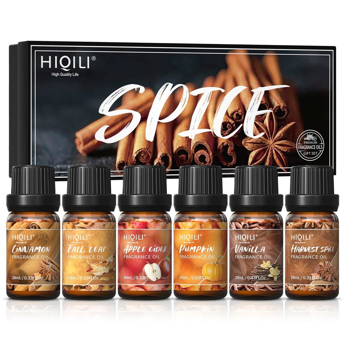 Hiqili Pure Fragrance Oil Set For Aromatherapy And DIY Use