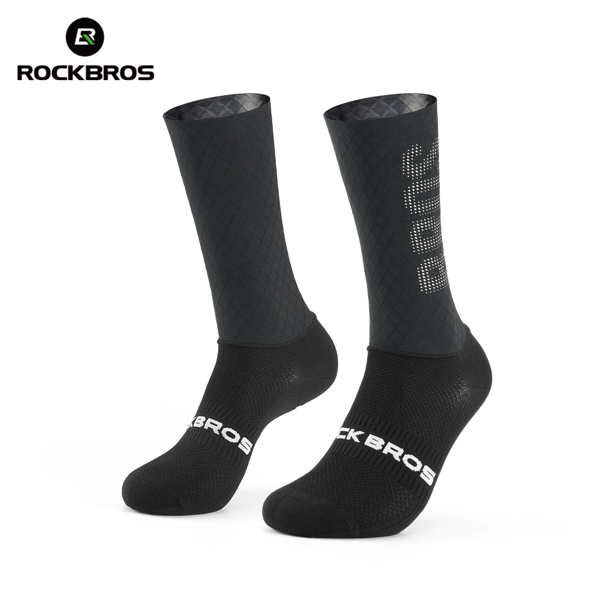 Rockbros Lightweight Cycling Aero Socks Breathable Athletic Performance Sock