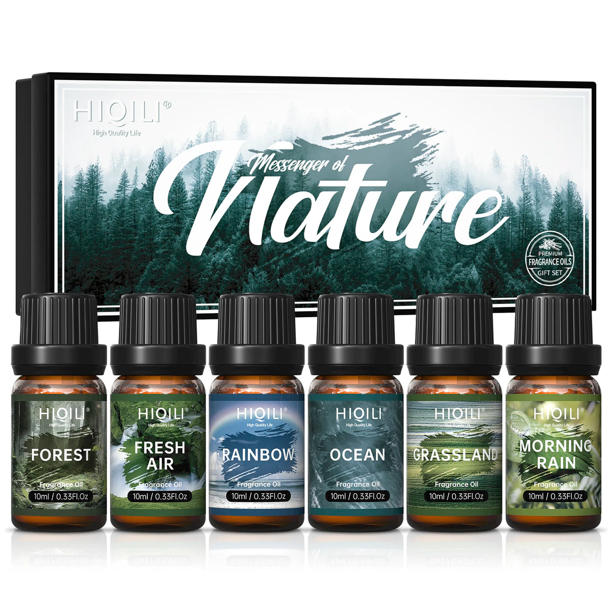Hiqili Pure Fragrance Oil Set For Home Aromatherapy And Soap Making