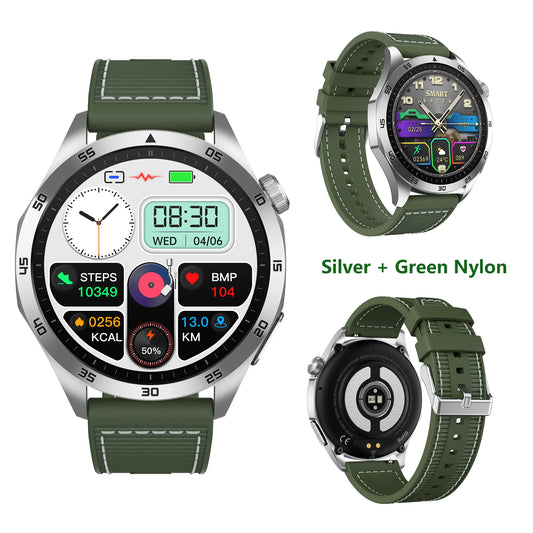 Premium Health Smartwatch With Ecg Ppg And Blood Pressure Monitoring