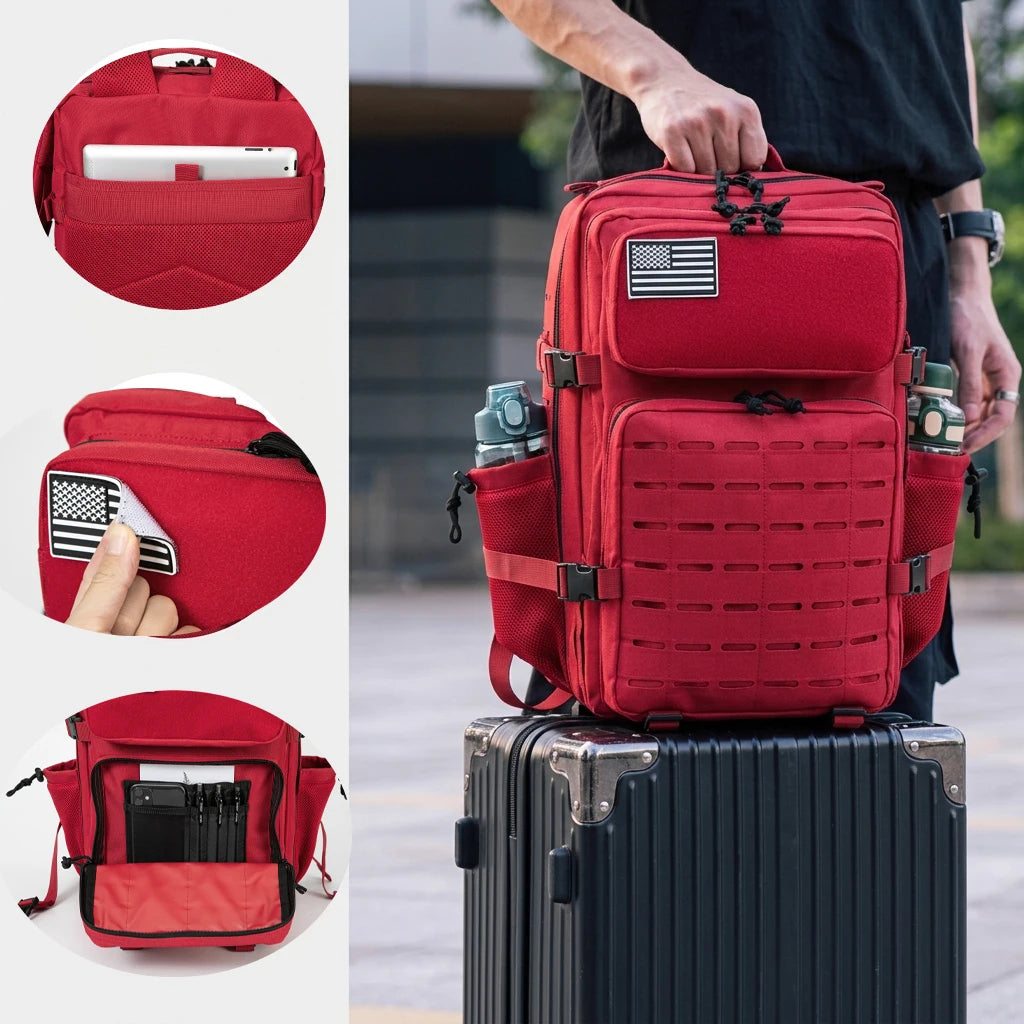 ReFire Gear 45L Tactical Backpack With Dual Cup Holders