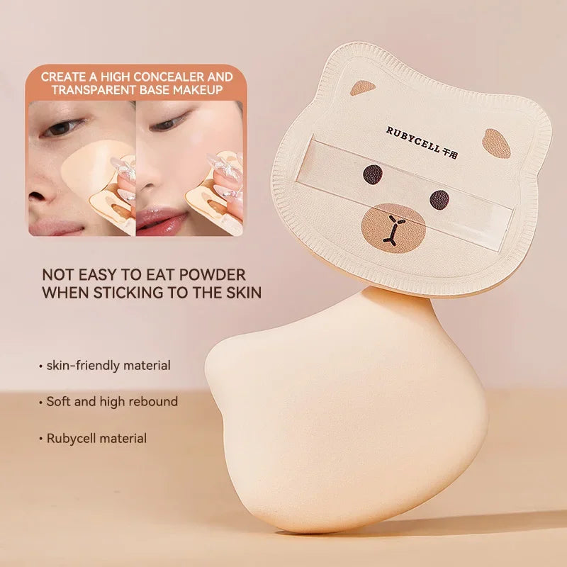 GecomO Soft Air Cushion Powder Puff For Makeup Foundation