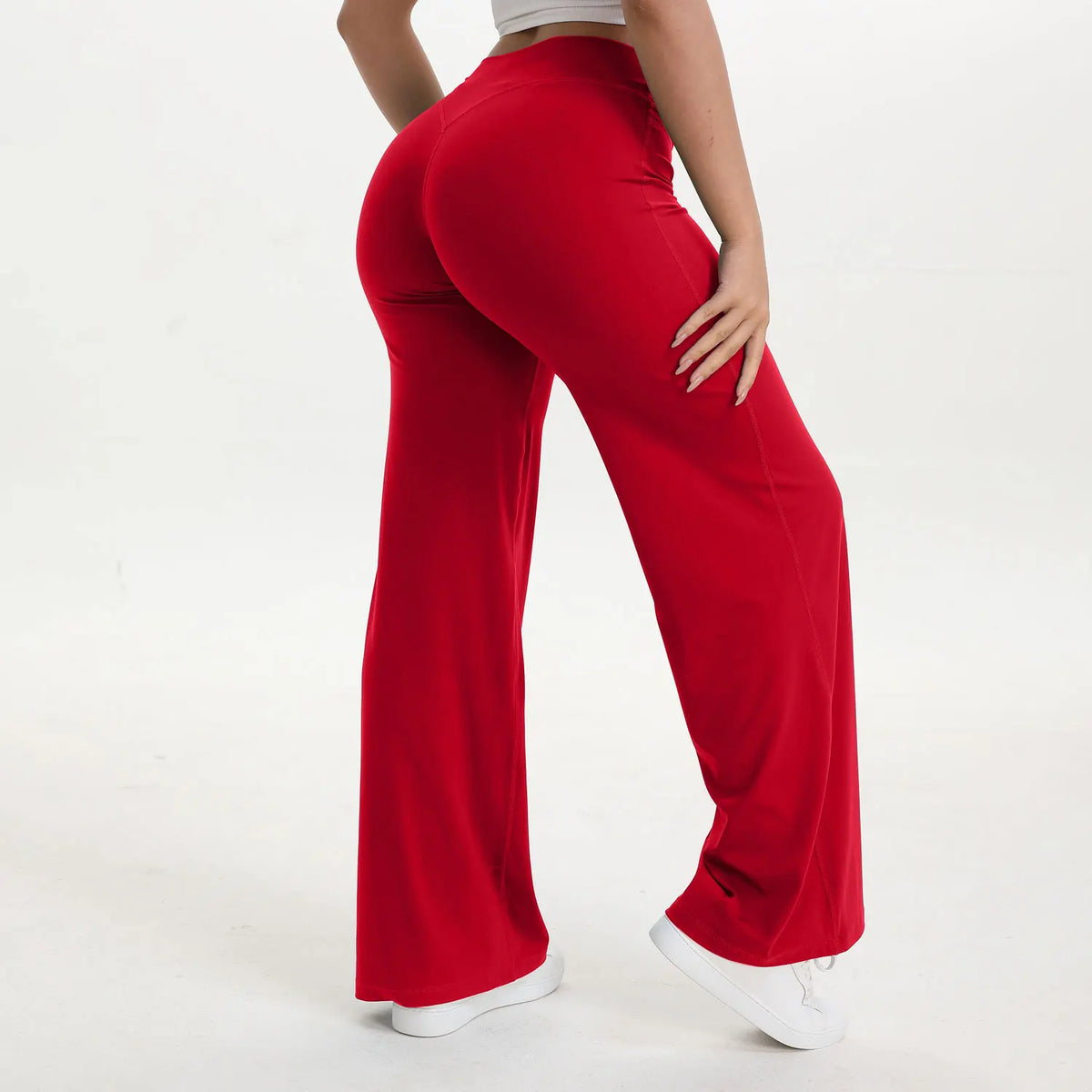 Nclagen SoftMotion Straight Leg Women Yoga Athletic Pants