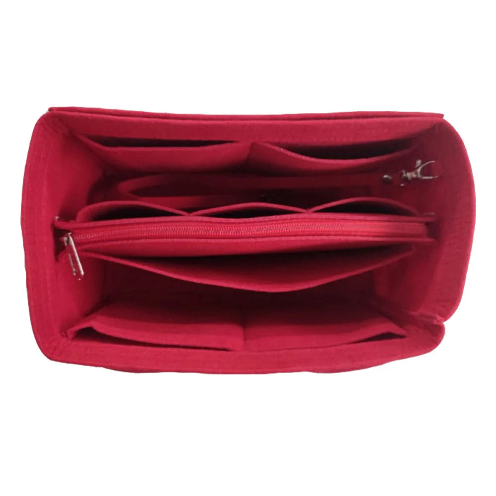 Felt Handbag Organizer Insert Bag For Purse Cosmetic Storage