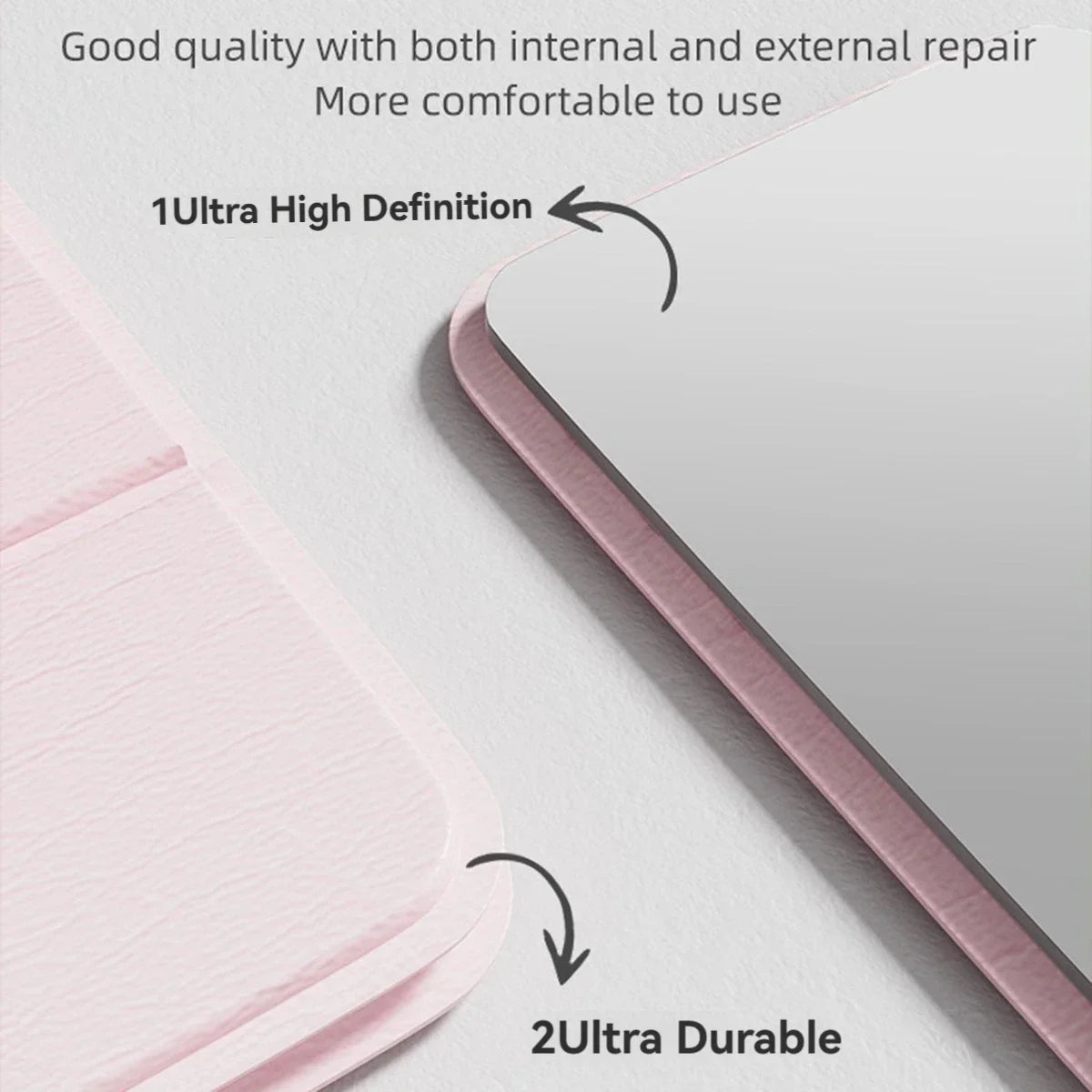 Portable Folding Makeup Mirror For Office And Travel Use