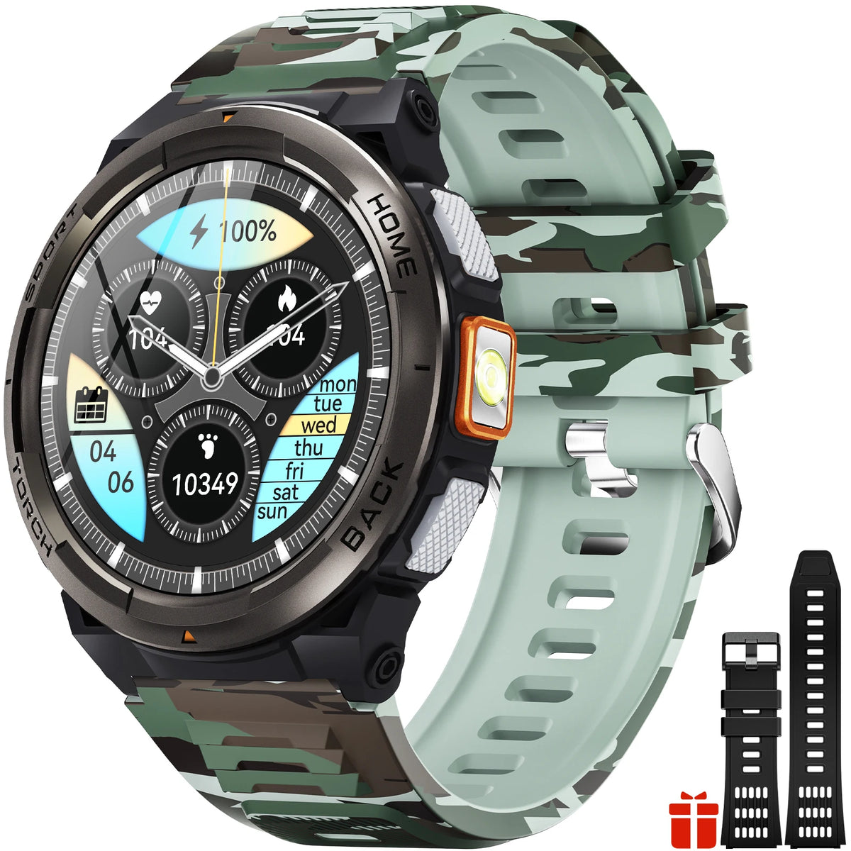 EIGIIS KE5 Smartwatch With Compass Barometer And Waterproof Design