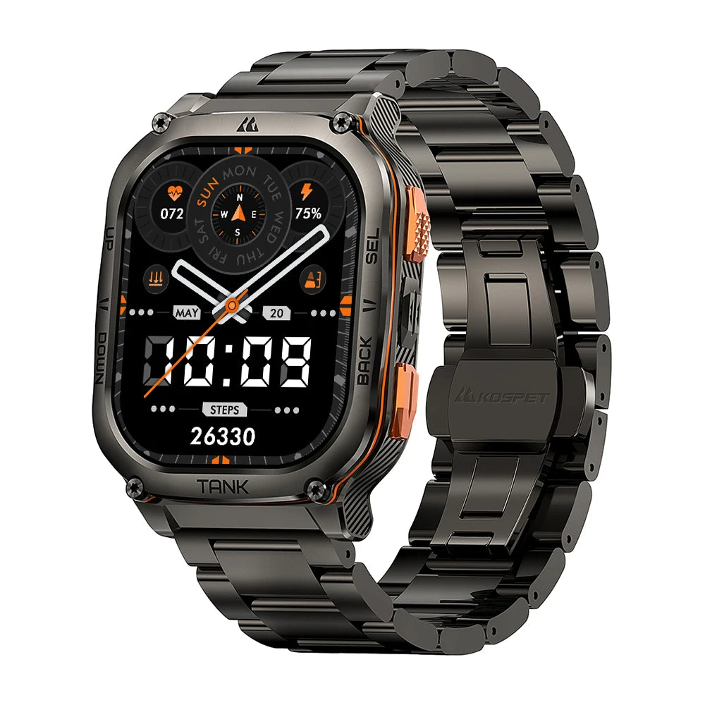 KOSPET Tank M3 Ultra Gps Smartwatch With Amoled Display