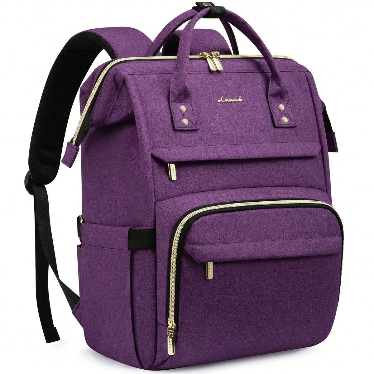 Stylish Nylon Laptop Backpack For Travel Work And College