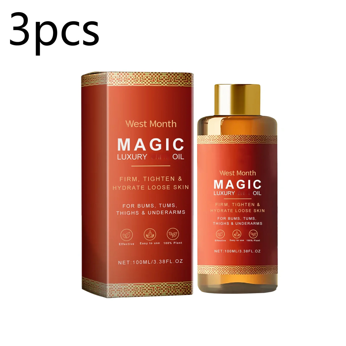West Month Firming Body Oil For Deep Hydration And Repair