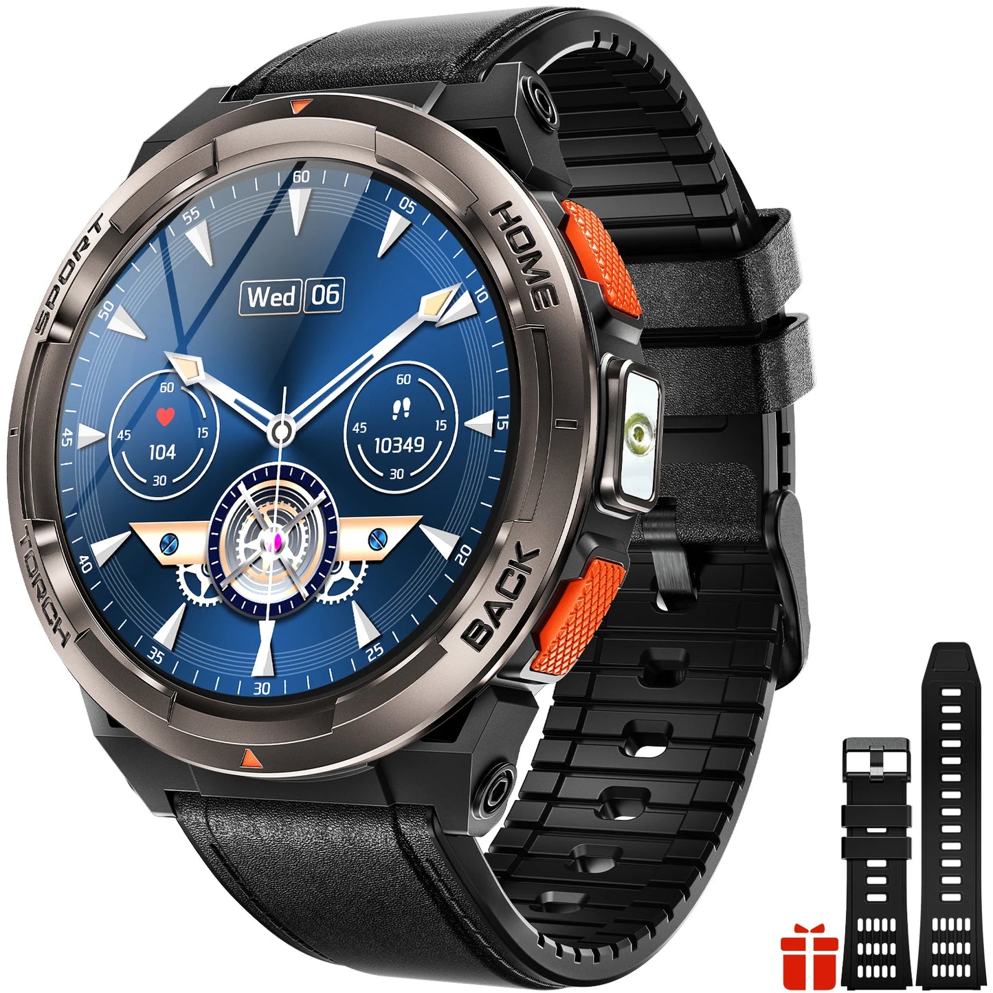 EIGIIS KE5 Smartwatch With Compass Barometer And Waterproof Design