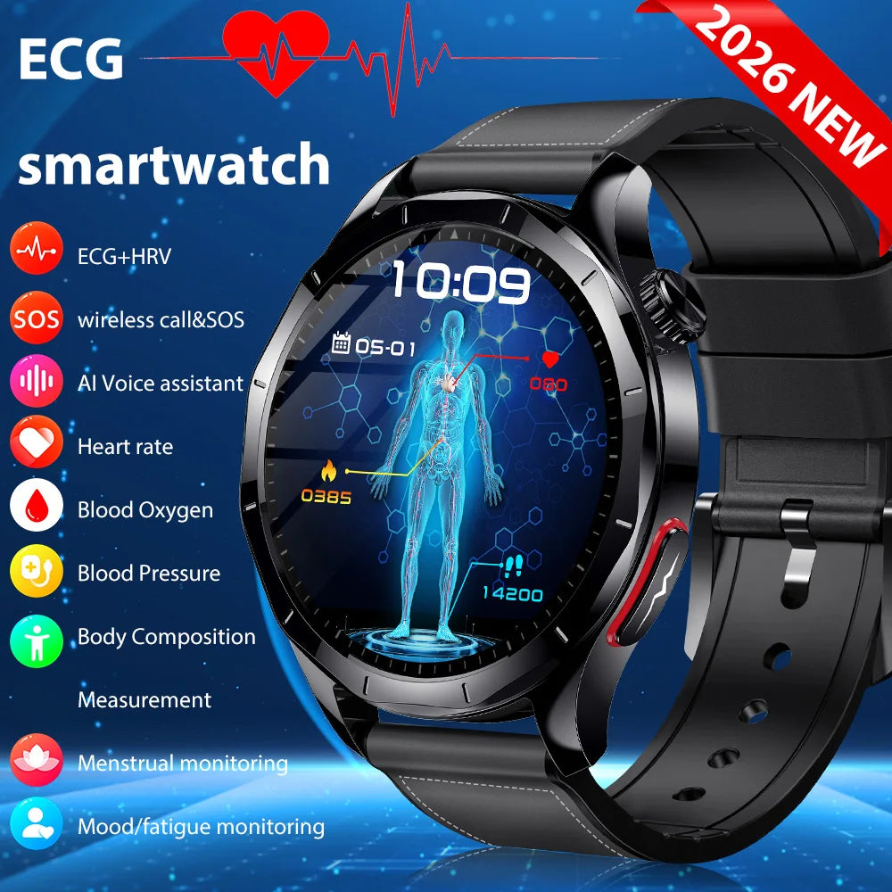 Marsyu Integrated Health Smartwatch Supporting Ecg And Ppg Monitoring