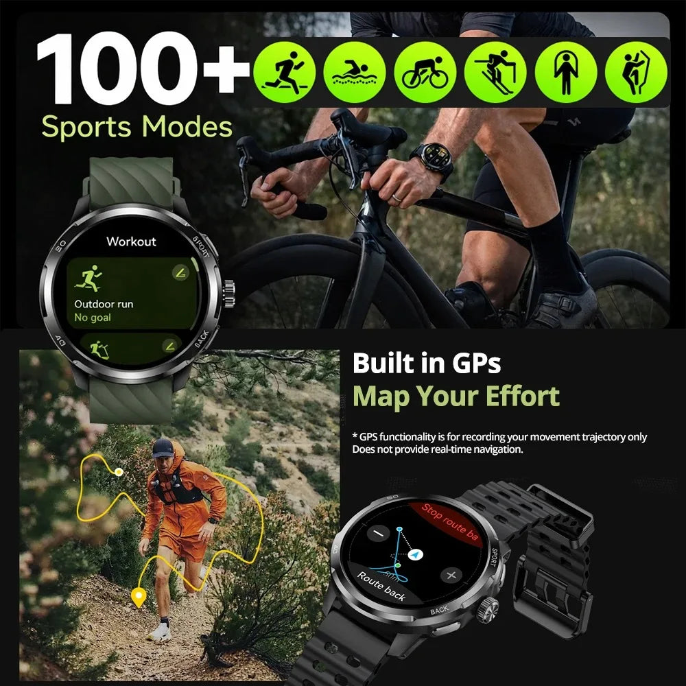Ulefone Armor Watch Pro Amoled Gps Heart Rate Smartwatch