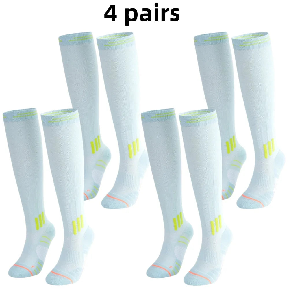 Women Compression Yoga Socks For Summer Fitness Running