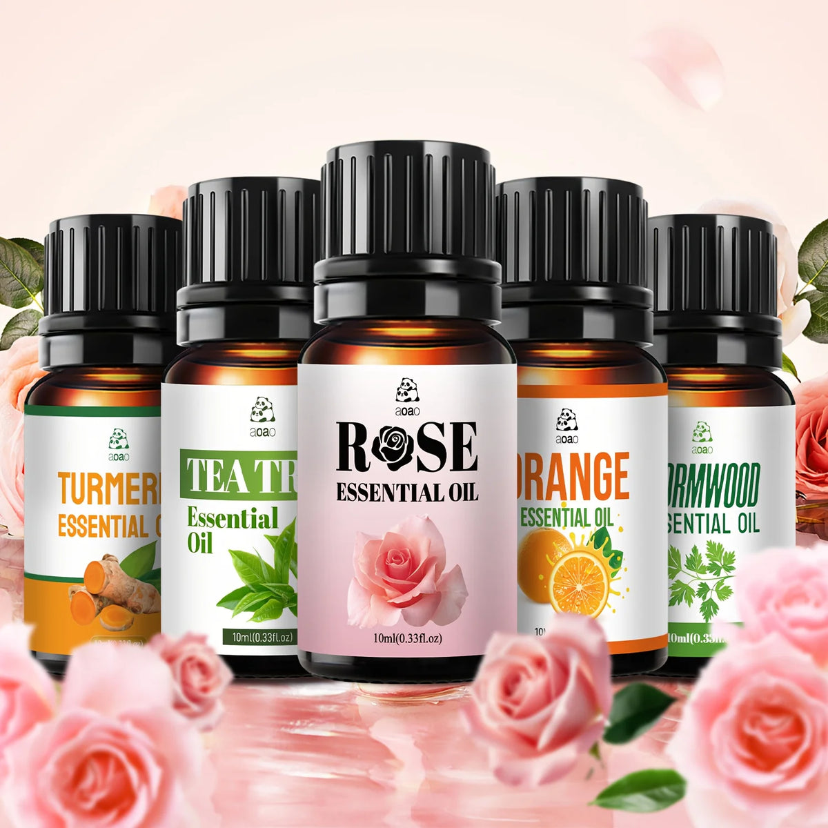 Aoao Natural 12 Piece Skin Care Essential Oil For Face