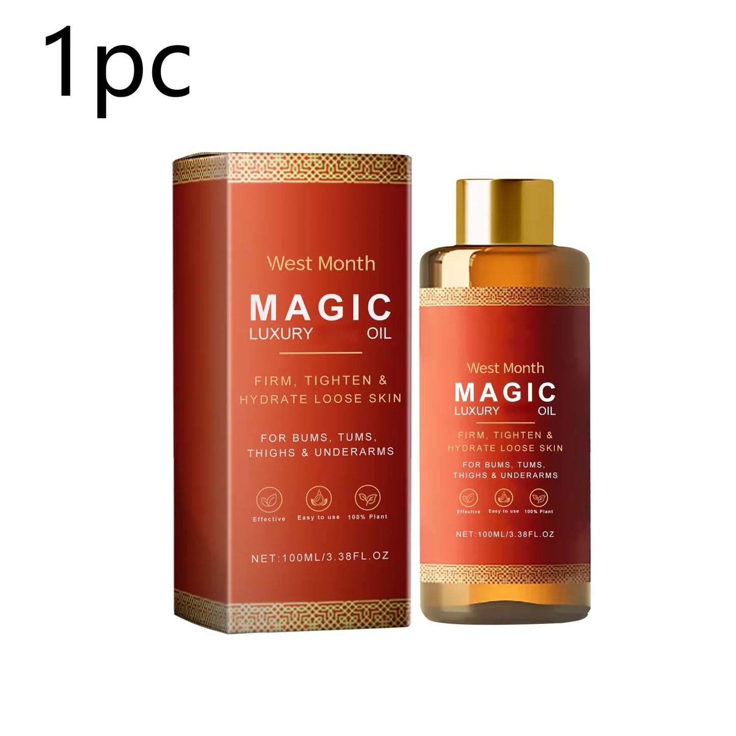 West Month Firming Body Oil For Deep Hydration And Repair