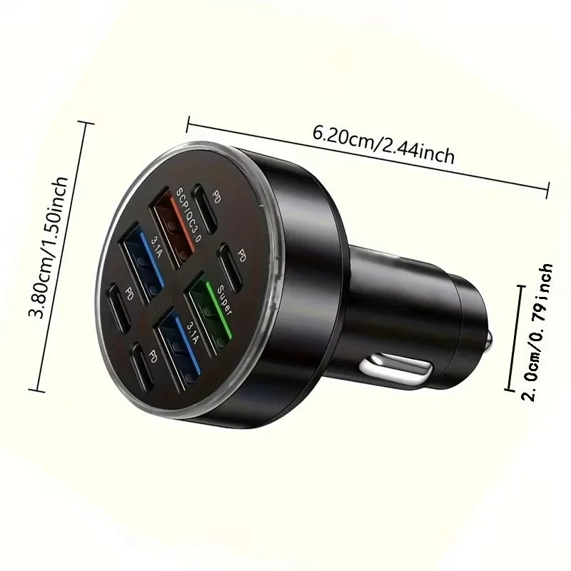 Professional Car Charger Usb Pd Type C Quick Charge Adapter